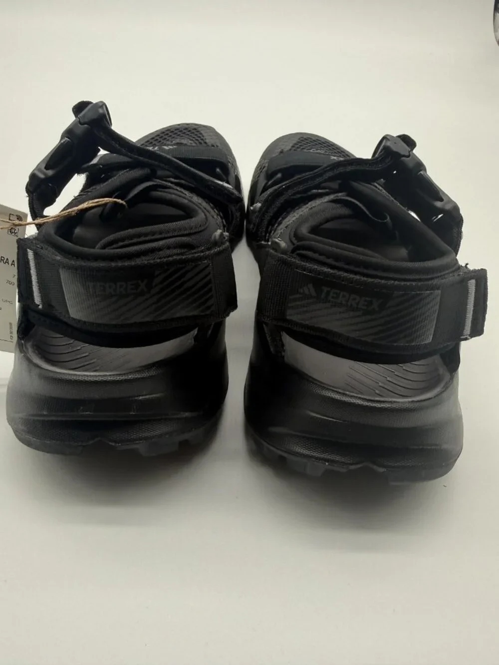 New Adidas Terrex Hydroterra A Sandals Men's Size 7 Black Trail Hiking IF7596